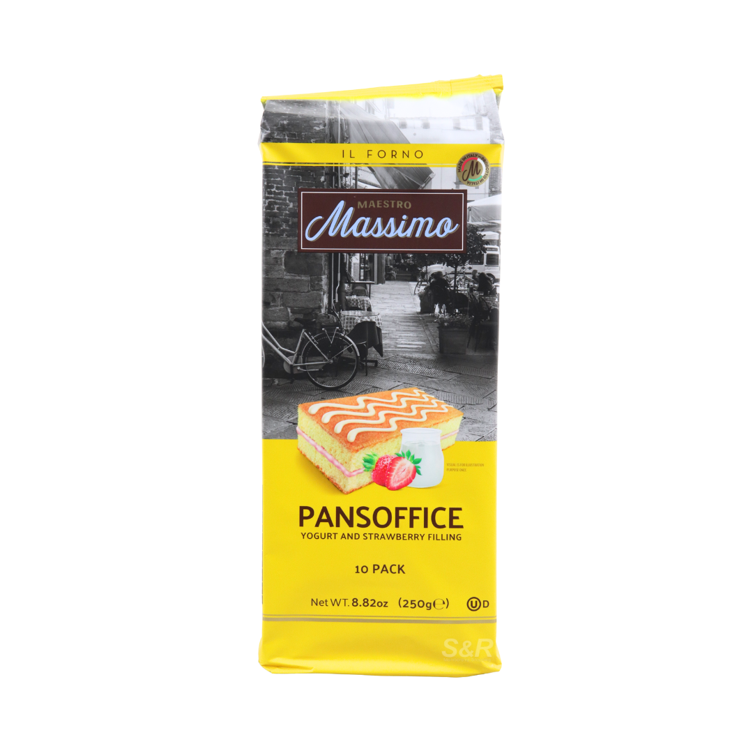 Maestro Massimo Pansoffice Yogurt and Strawberry Filling 250g